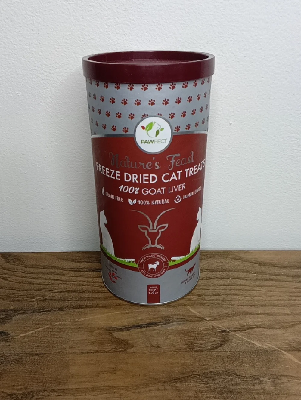 Nature's Feast Freeze-Dried Goat Liver Treats for Cats 😺 Grain Free